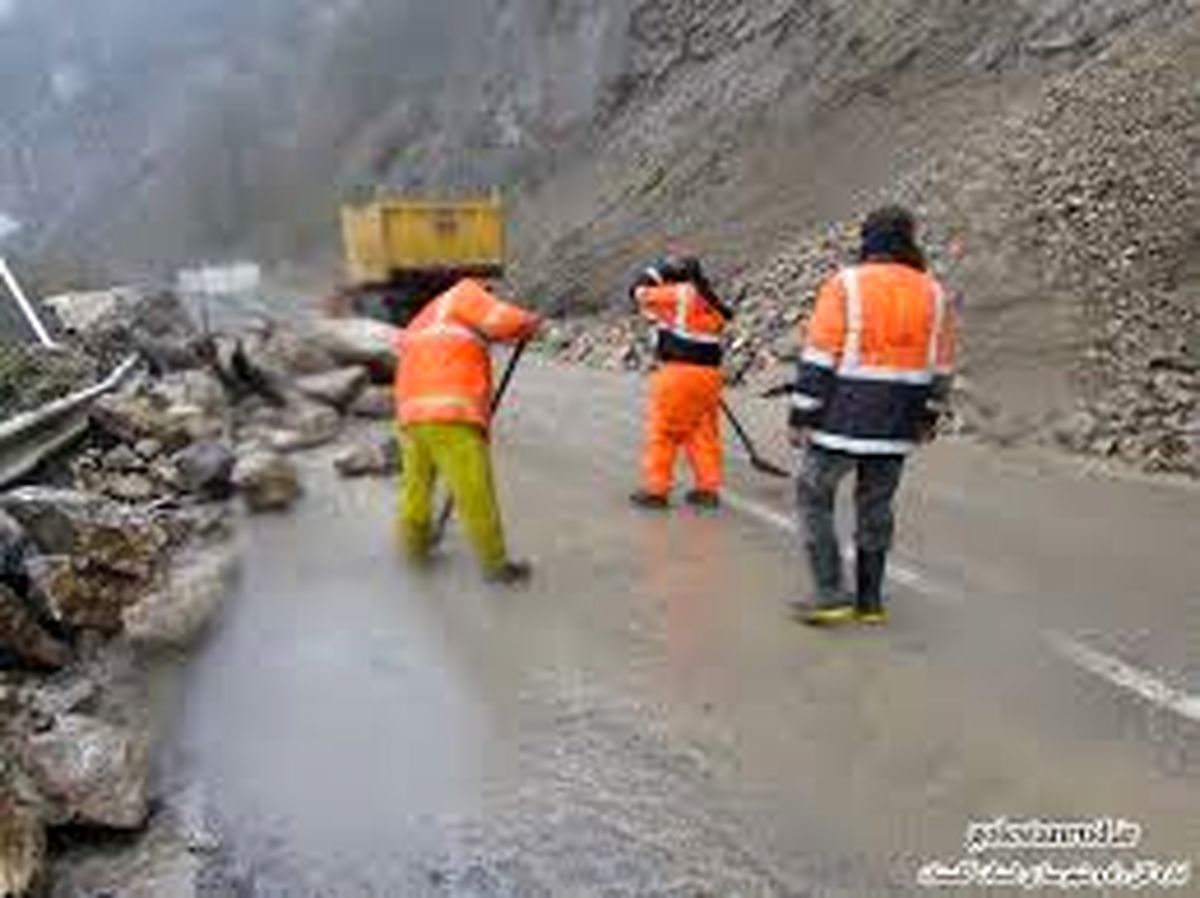 جاده فیروزکوه بازگشایی شد
