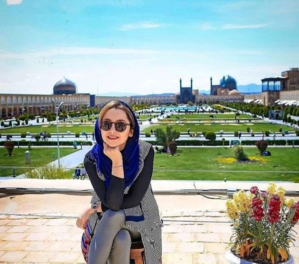 عکس زیبای نازنین بیاتی در اصفهان