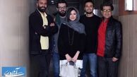 ماهور الوند و امیر جدیدی در اکران «هت‌تریک»/تصاویر 