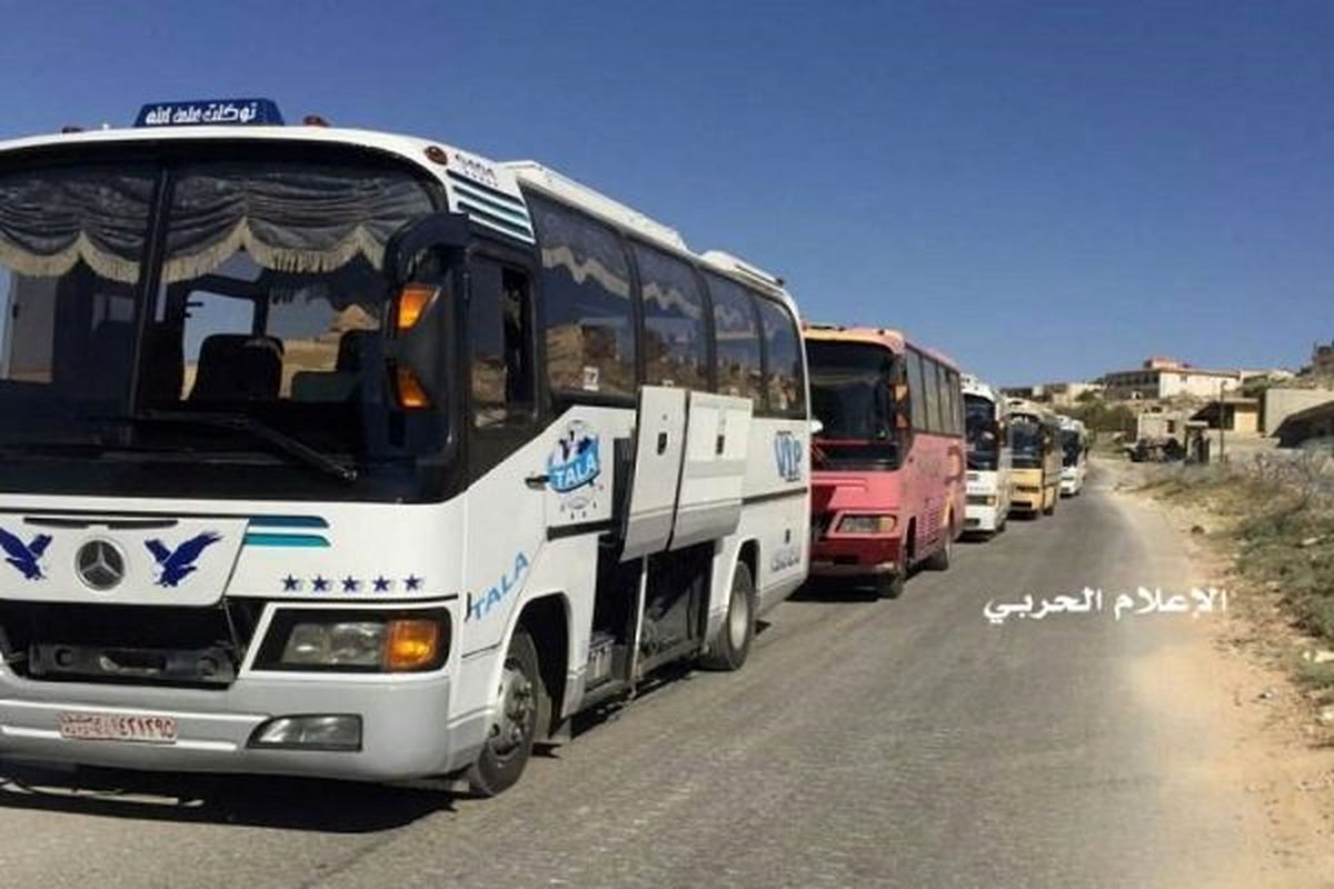 ورود اتوبوس‌های حامل داعشی‌ها!