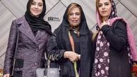 گوهر خیراندیش در میان بازیگران جوان + عکس