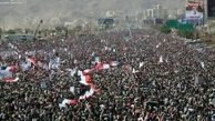 تظاهرات گسترده یمنی‌ها در حمایت از فلسطین