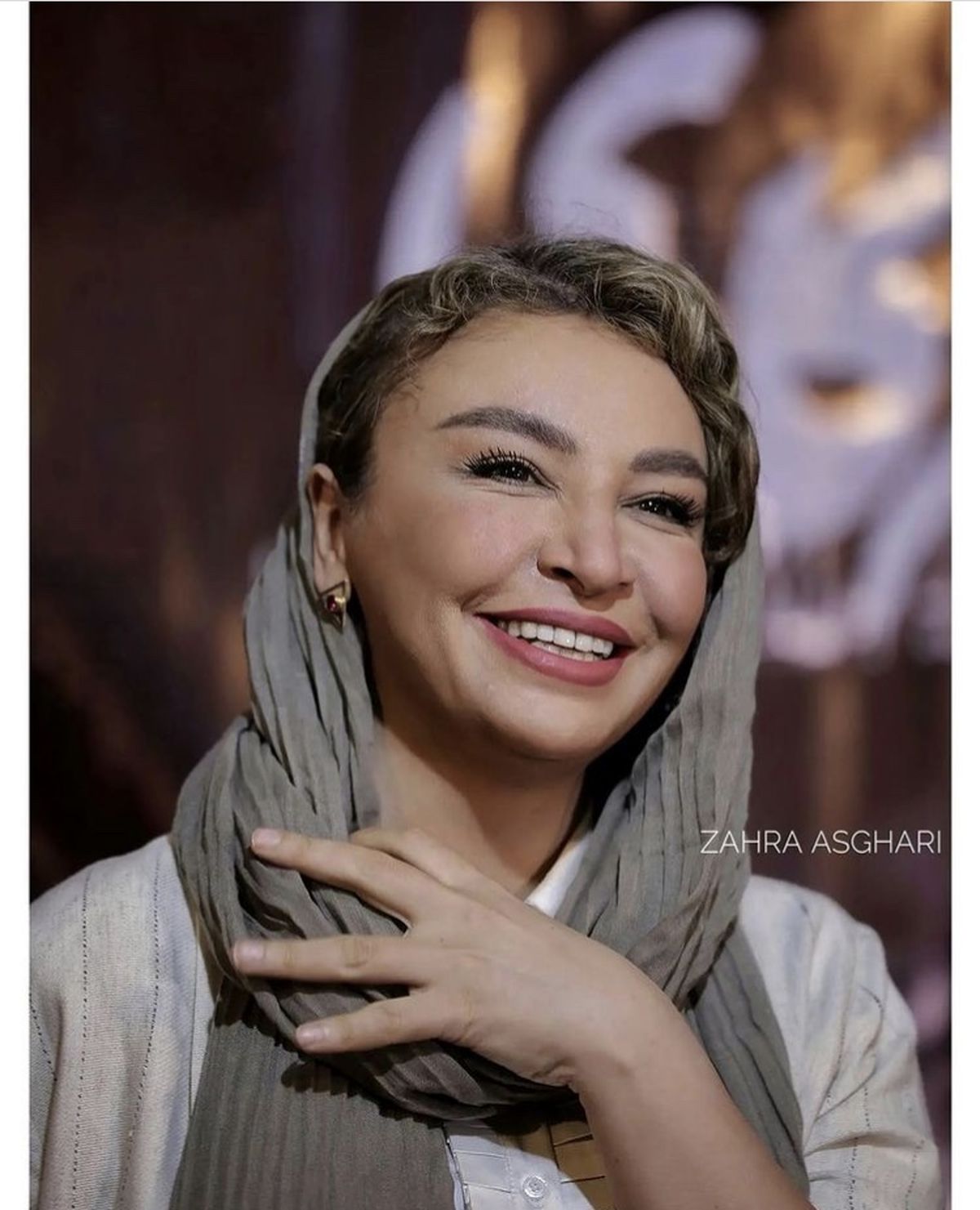 مه لقا باقری در اکران زخم کاری + عکس