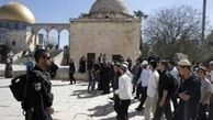 هتک حرمت یک سرباز صهیونیست به ساحت مسجدالاقصی