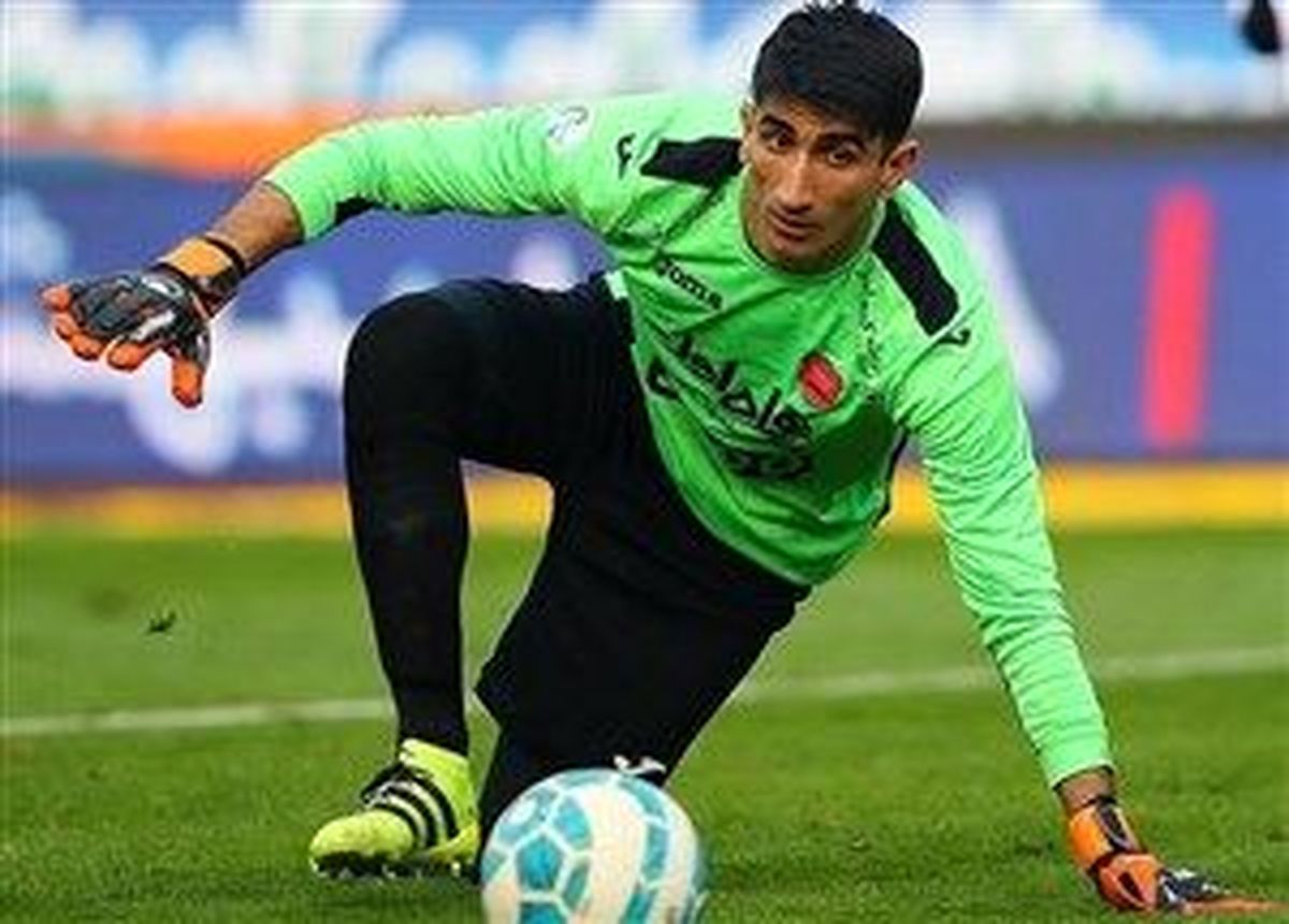 
نشانه وفاداری بیرانوند به پرسپولیس
