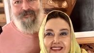کتایون ریاحی در کنار برادرش + عکس