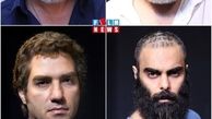 گریم مخوف بازیگران مرد+عکس