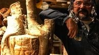 نجاری کردن آقای بازیگر + عکس