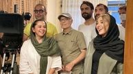 آناهیتا درگاهی در پشت صحنه‌جوجه‌تیغی + عکس