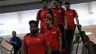 بازگشت تیم ملی  به ایران +عکس