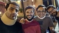 سلفی های شبانه امین زندگانی + عکی