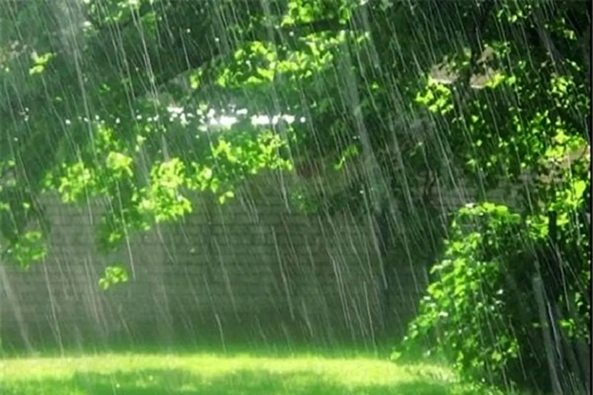باران در استان های شمالی