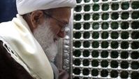 سفر آیت‌الله عیسی قاسم به قم +عکس