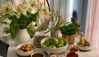 ایده های جذاب برای چیدن سفره هفت سین