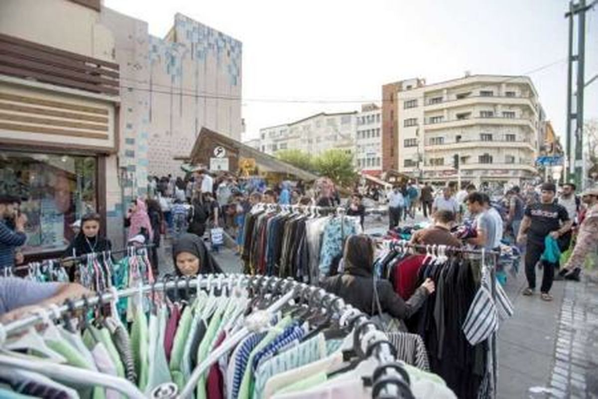 دستفروشی در چهارراه ولیعصر تهران ممنوع شد