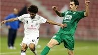 تساوی الاهلی و القطر و گلزنی مجدد جباری