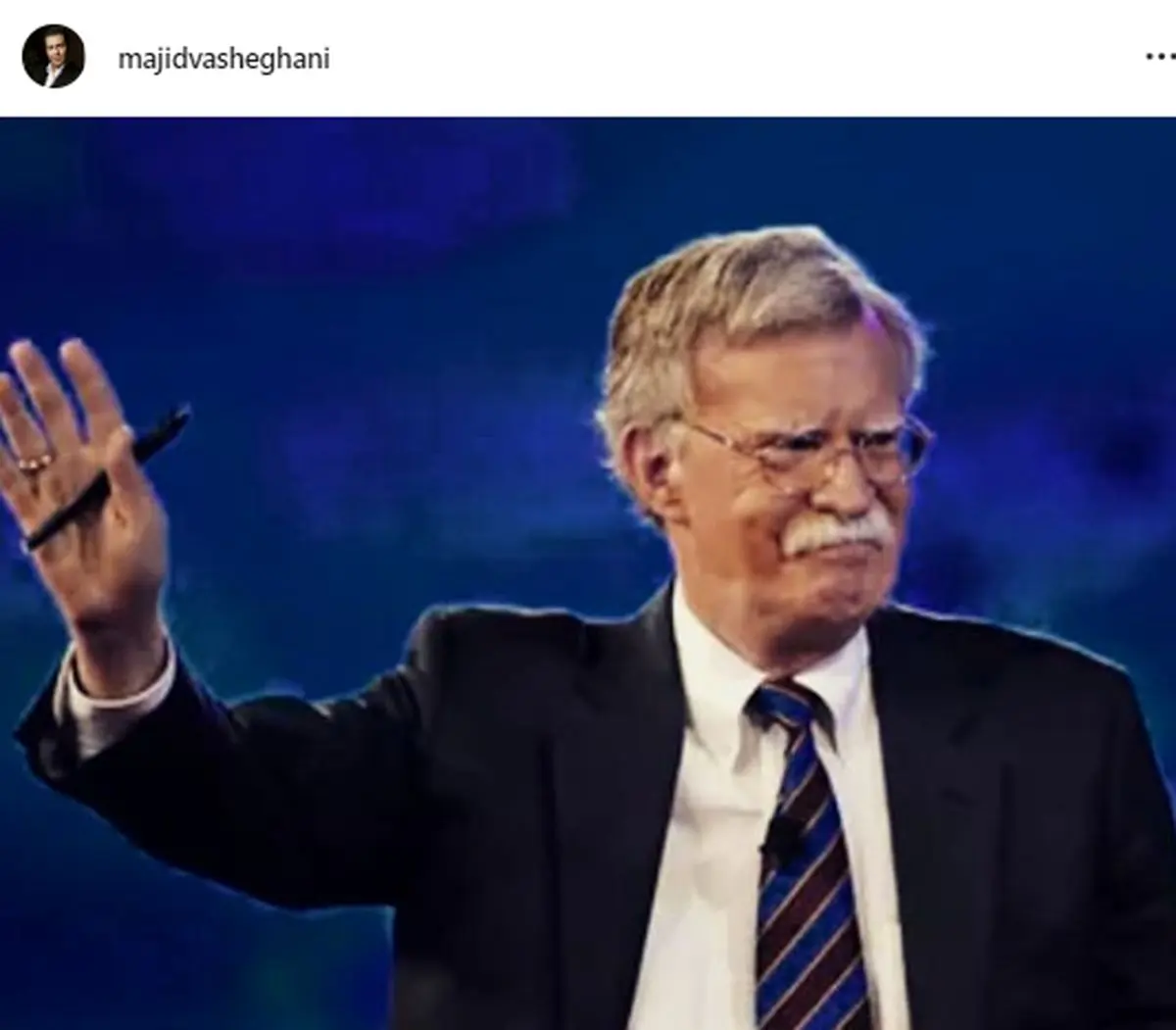 خوشحالی مجید واشقانی از شکست آقای جنگ