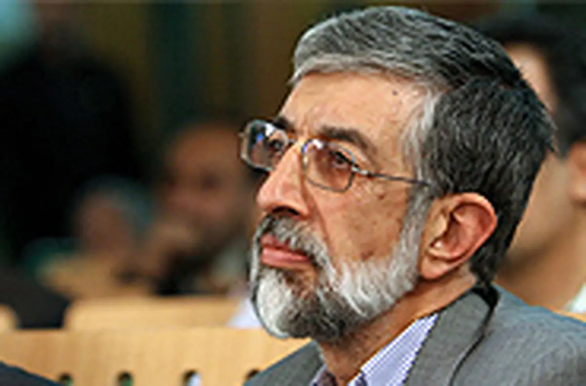 حداد عادل: مطمئنم هاشمی کاندیدا نمی شود