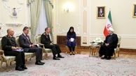 دیدار رئیس ستاد ارتش ترکیه با روحانی
