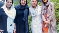 روشنک گرامی و دوستانش در جوانی + عکس