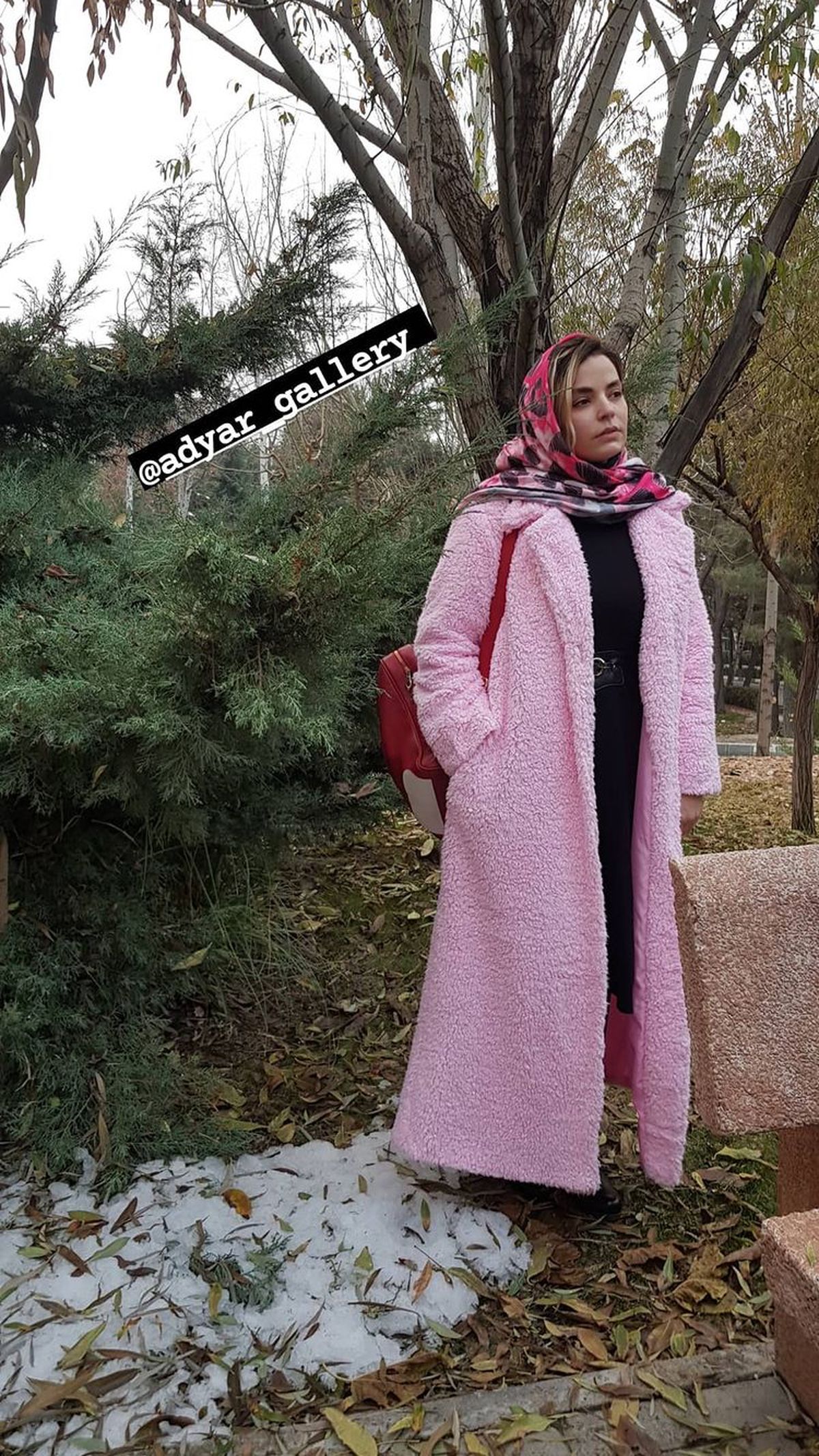 سپیده خداوردی در دل طبیعت + عکس