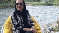 فریبا کوثری در کنار رودخانه + عکس