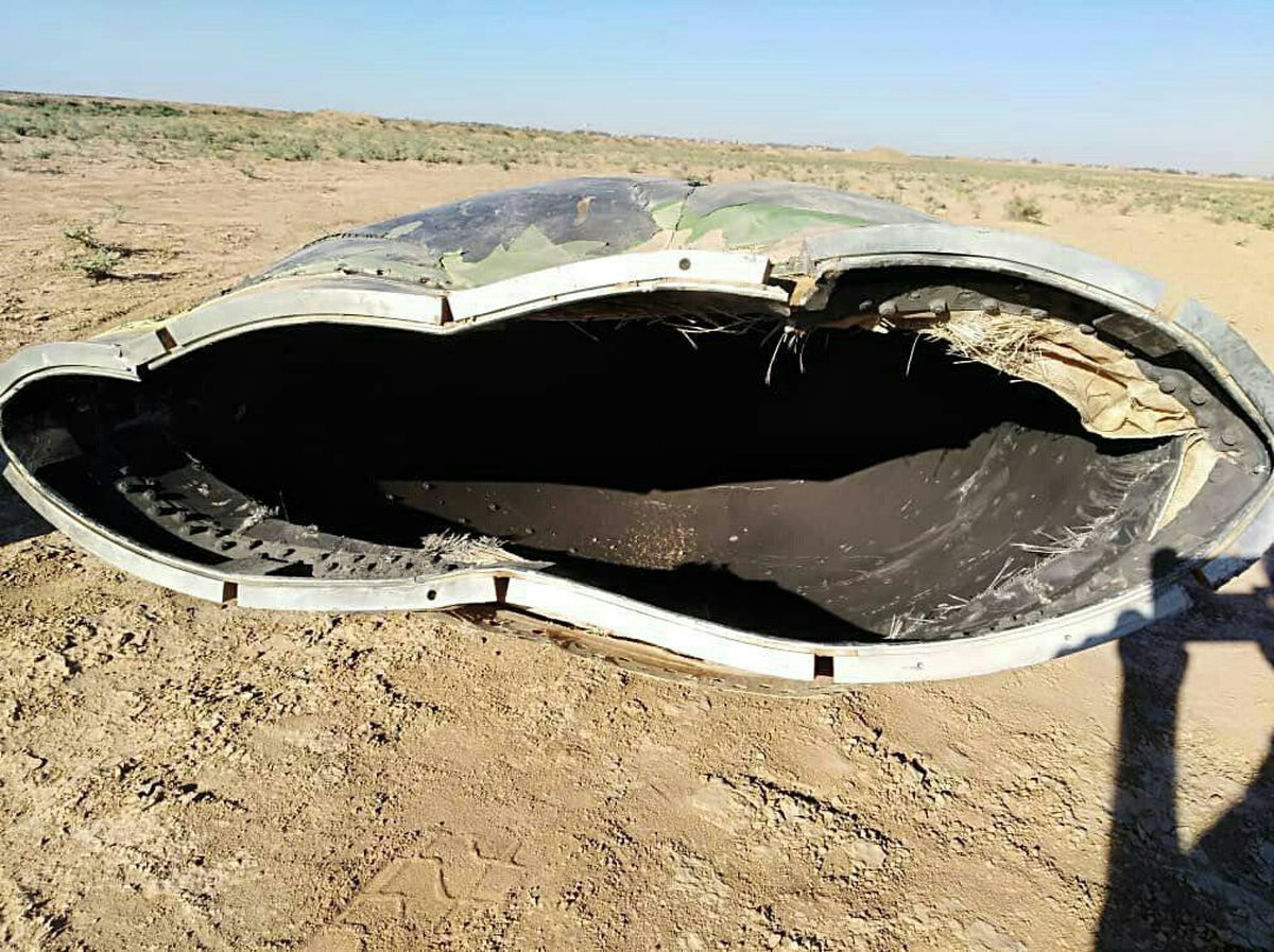 سقوط جنگنده بی صاحب