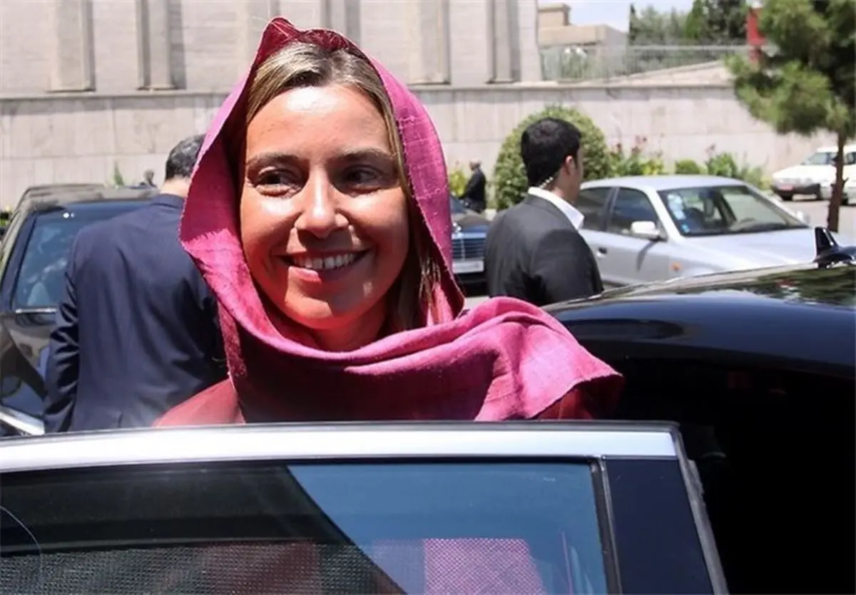 موگرینی وارد تهران شد