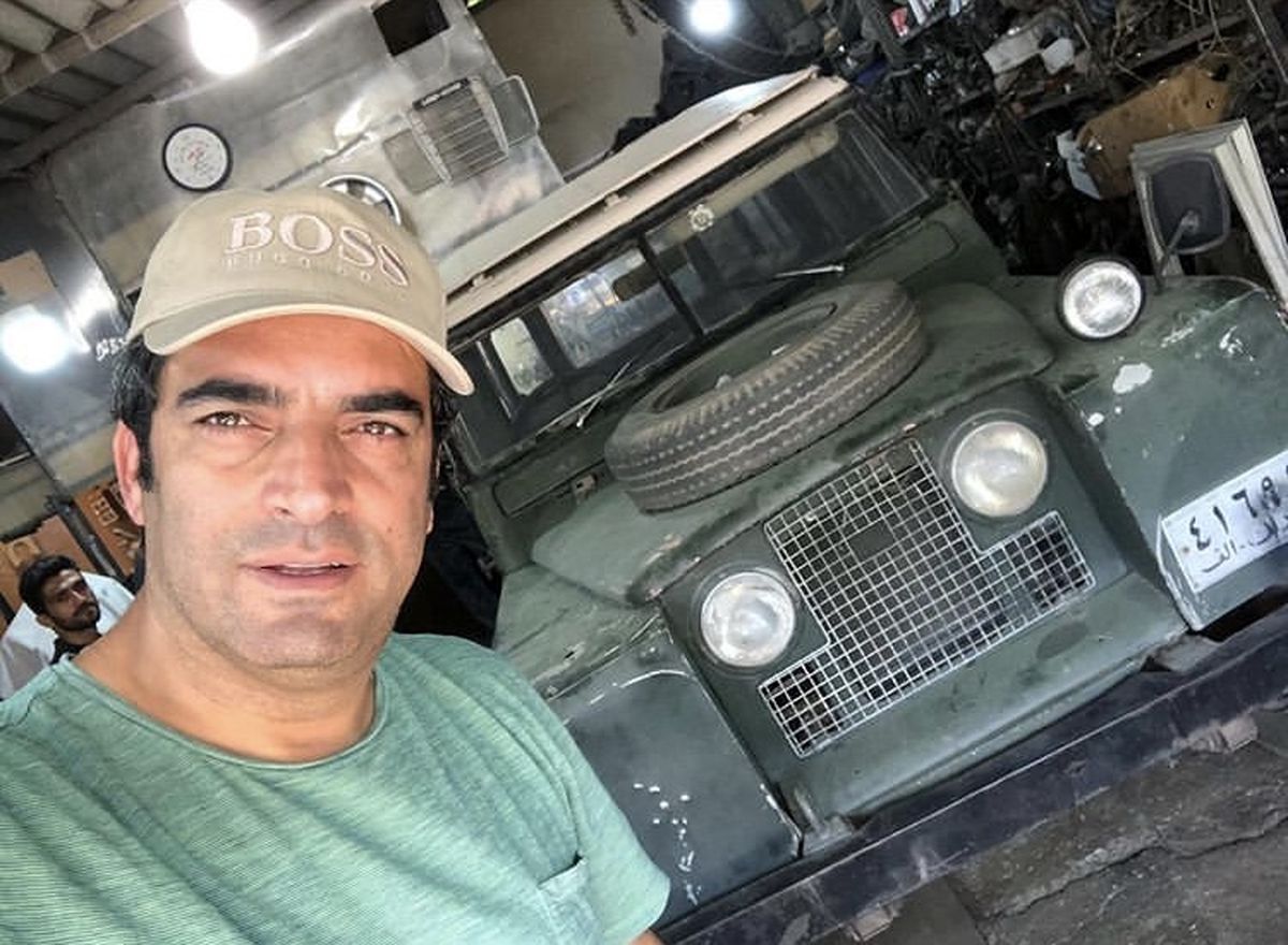 ماشین مدل قدیمی‌ منوچهر هادی + عکس