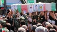 پیکر مطهر شهید مرزبانی «جلال بهبودی» در مشهد تشییع شد.