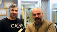 کمدین ‌معروف با سیبیلی متفاوت + عکس