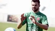 حرکت جنجالی دروازه‌بان پرسپولیس پس از پایان بازی!+عکس