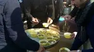 خادمان اربعین در میانه میدان