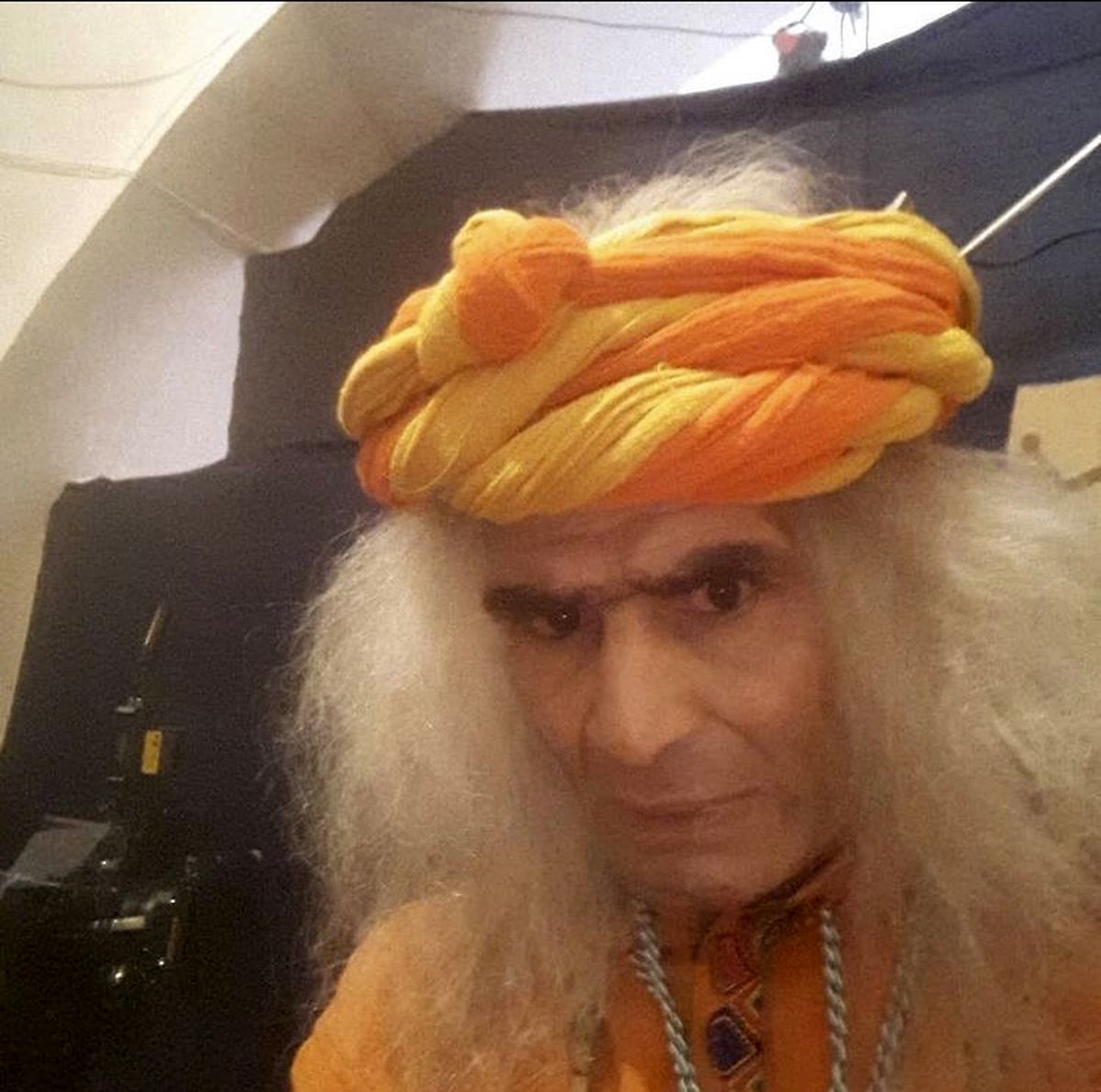 گریم عجیب محمد شیری + عکس