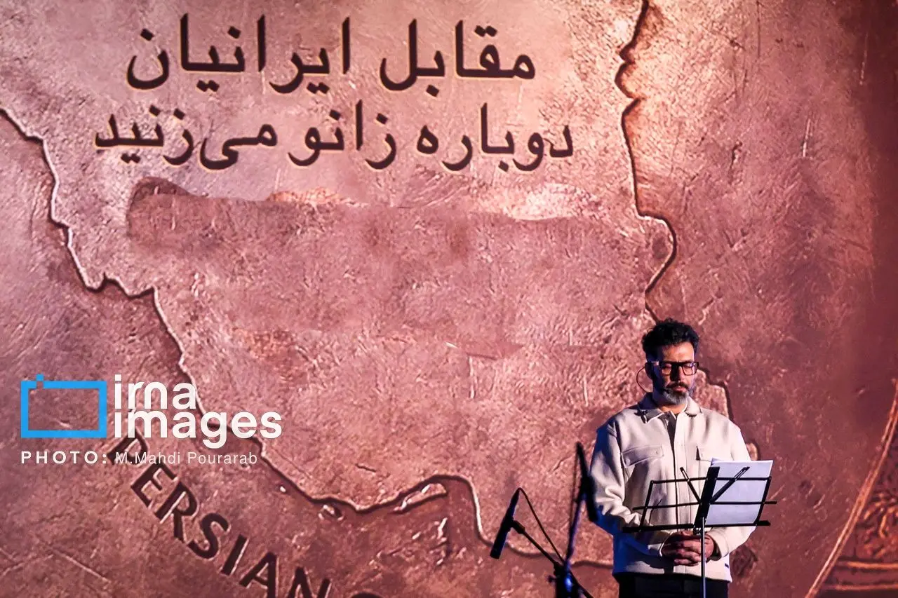 تصاویر: رونمایی از مجسمه «زانو زنندگان برابر ایران»