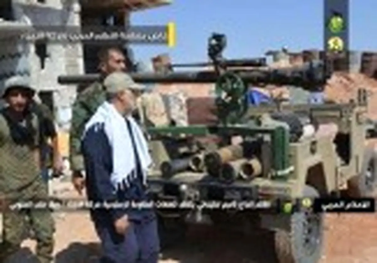 سردار سلیمانی در حلب سوریه+ تصاویر