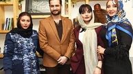 سه بازیگر زن معروف در کنار یک بازیگر مرد /عکس