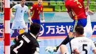 پیروزی تیم ملی فوتسال ایران برابر مراکش