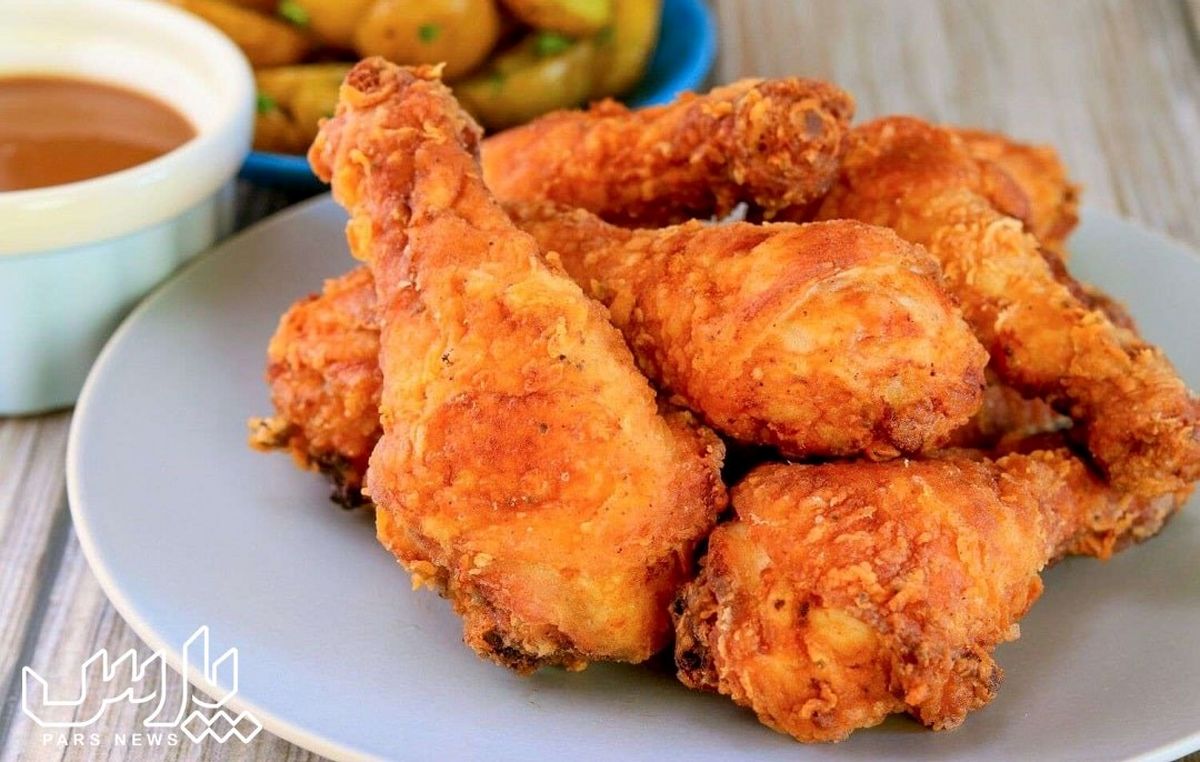 طرز تهیه مرغ سوخاری پولکی خوشمزه و مخصوص رستورانی