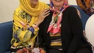 فریبا کوثری در خانه مادری + عکس