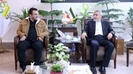 دیدار سهراب ورزش ایران با صالحی امیری