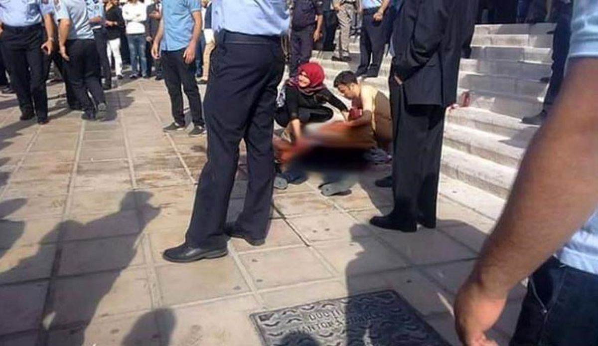 ترور ناهض حتر روزنامه نگار اردنی/عکس