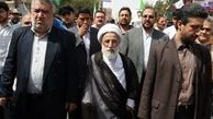 آیت الله جنتی درراهپیمایی روز قدس در قم شرکت کرد