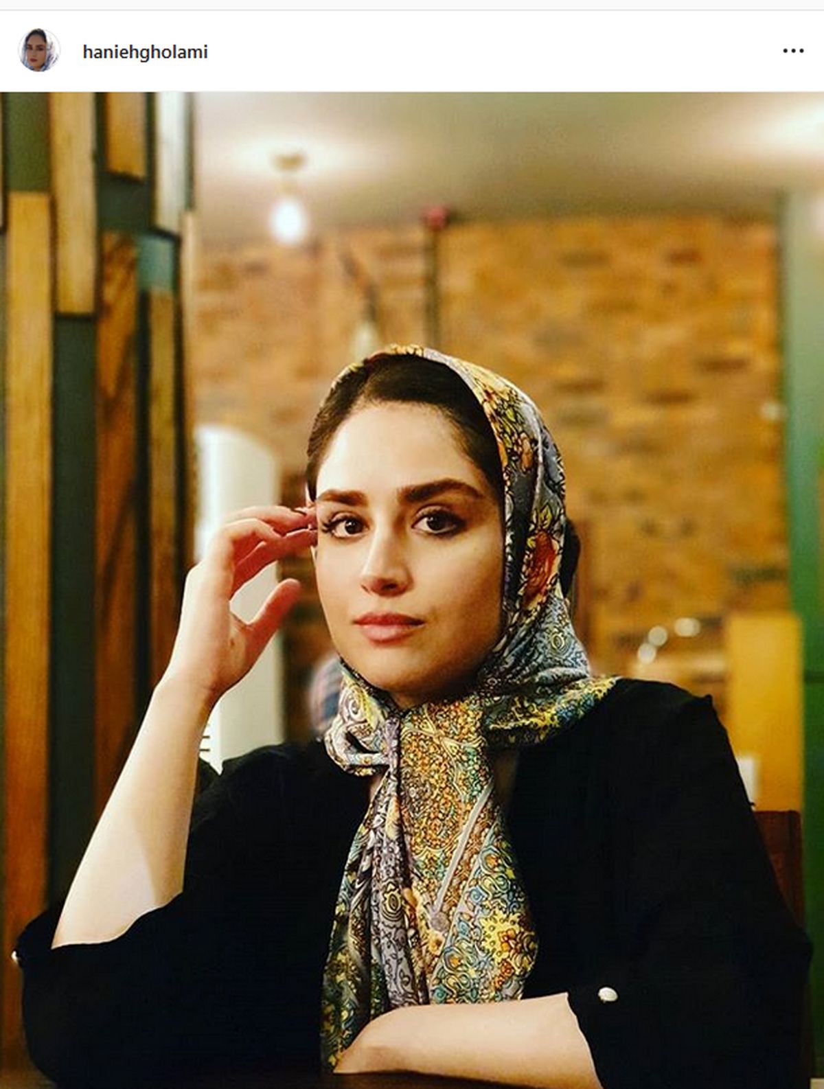 عکس جدید بازیگر زن "همه چیز آنجاست" 