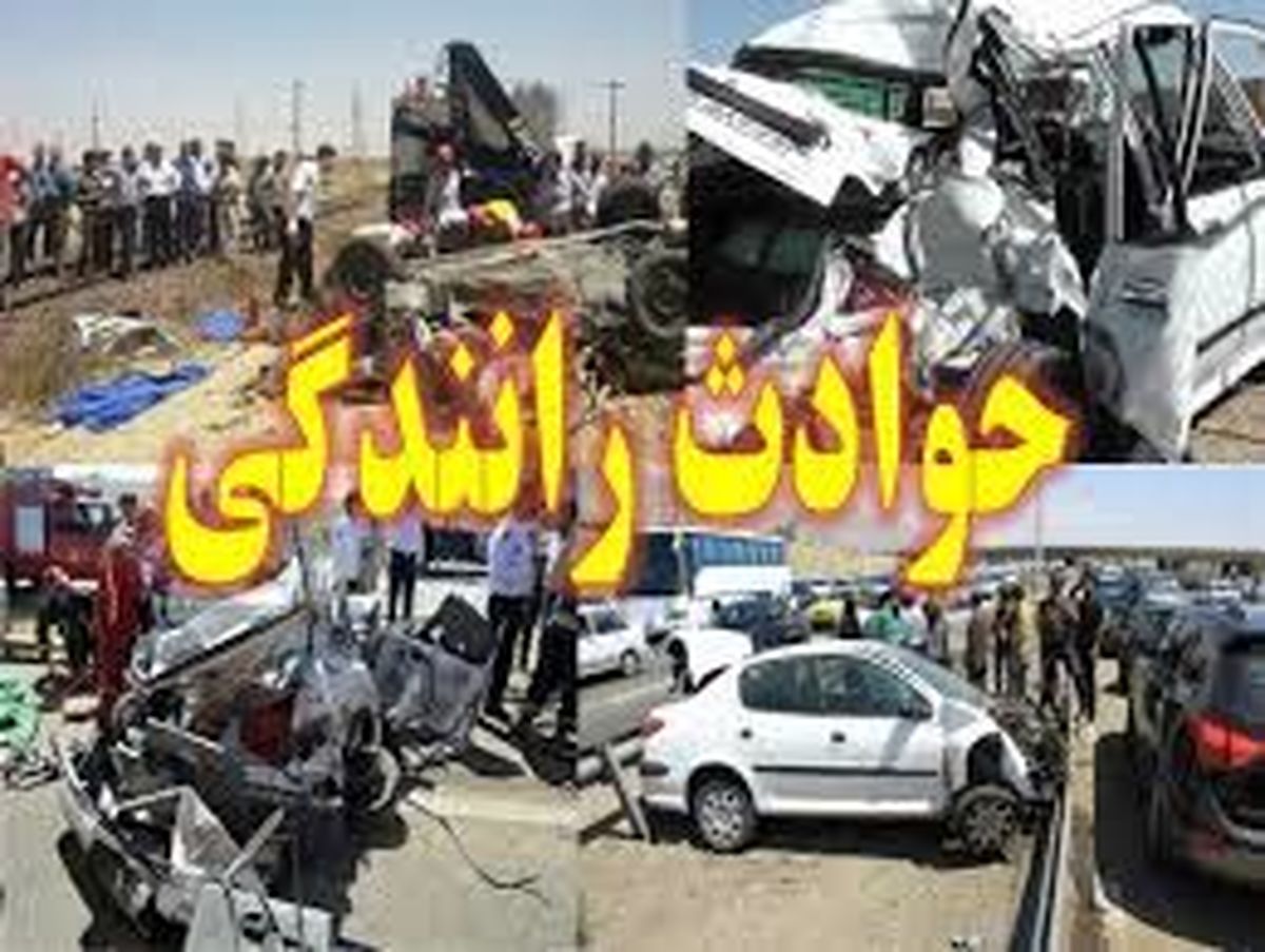 2 مصدوم بر اثر تصادف کامیون بنز با زانتیا در کرمانشاه +عکس