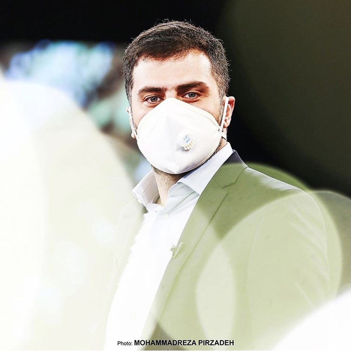 ظاهر جدید علی ضیا در فرمول یک + عکس