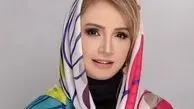 روسری خوشرنگ شبنم‌ قلی خانی + عکس