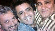مجی یاسر در آغوش دو بازیگر مشهور + عکس