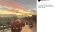 اینستاگرام :دلتنگی زیبا بروفه برای همسرش