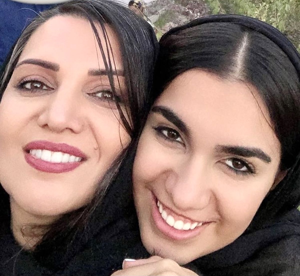 الهام پاوه نژاد و دخترش + عکس